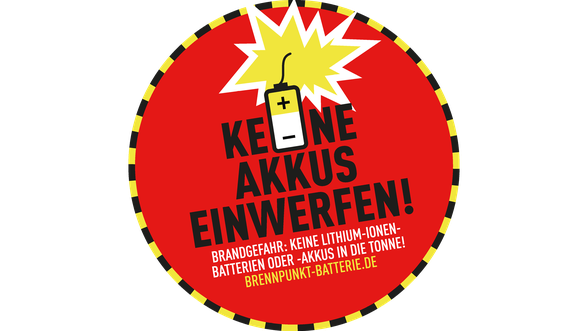 LOGO Kampagne Brennpunkt Batterie