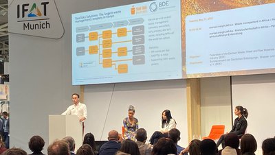 Vortrag auf dem IFAT Forum