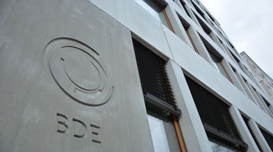 Fassade des Verbandsgebäudes des BDE in Berlin